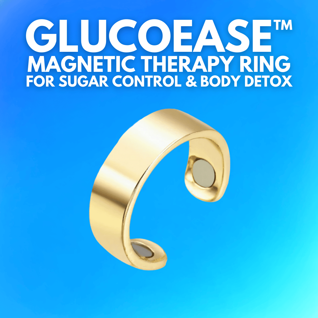 GlucoEase™️ Magnetic Therapy Ring for Sugar Control (Buy 1 Get 1 Free)