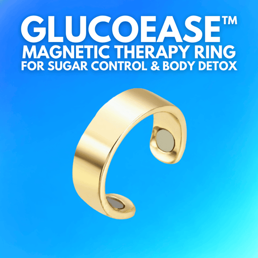 GlucoEase™️ Magnetic Therapy Ring for Sugar Control (Buy 1 Get 1 Free)