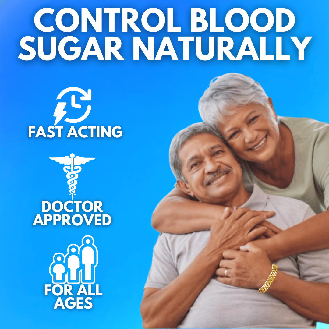 GlucoBracelet™ Sugar Control Magnetic Copper Bracelet