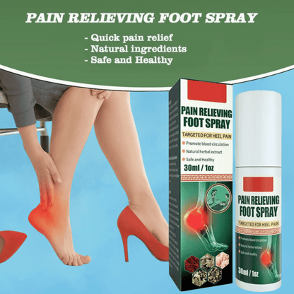 QuickRelief™ - Foot & Joint Pain Relieving Spray - (Buy 1 Get 1 Free)