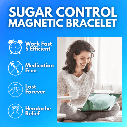 GlucoBracelet™ Sugar Control Magnetic Copper Bracelet