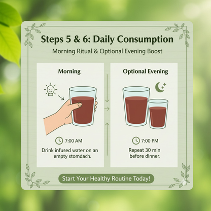 Sugar Balance Wooden Water Glass