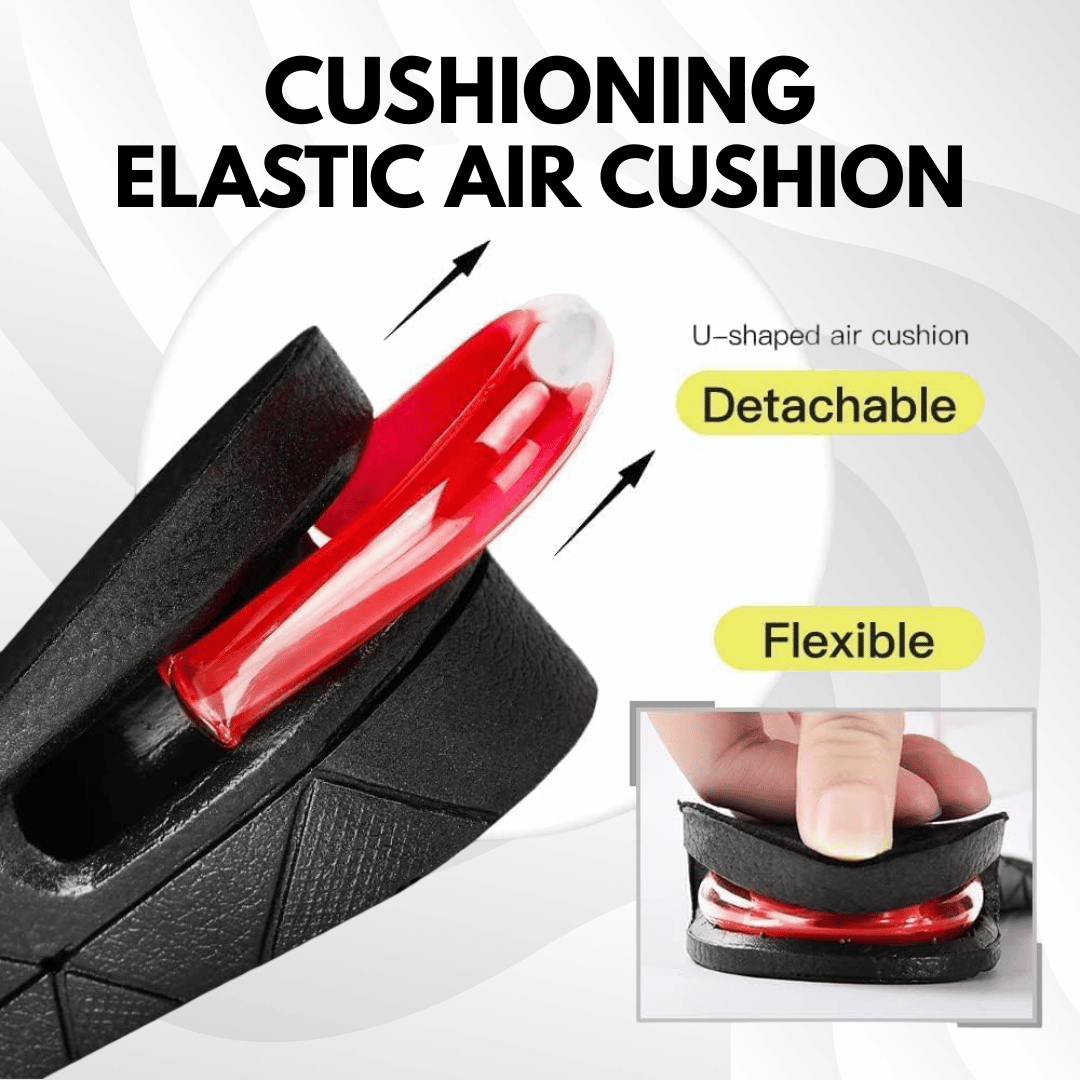 MaxHeight - 4 Layer Height Enhancing Insoles (Increase Height Upto 3 Inches)