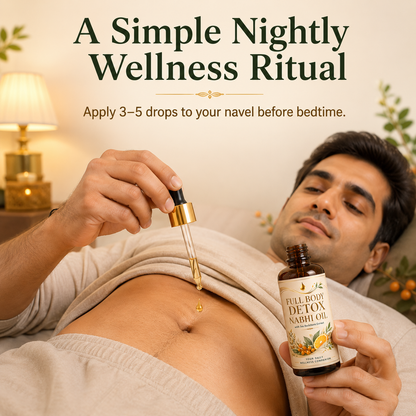 Full Body Detox Nabhi Oil with sea buckthorn extract