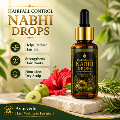 Grow Hair - HairFall Control Nabhi Oil