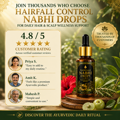 Grow Hair - HairFall Control Nabhi Oil