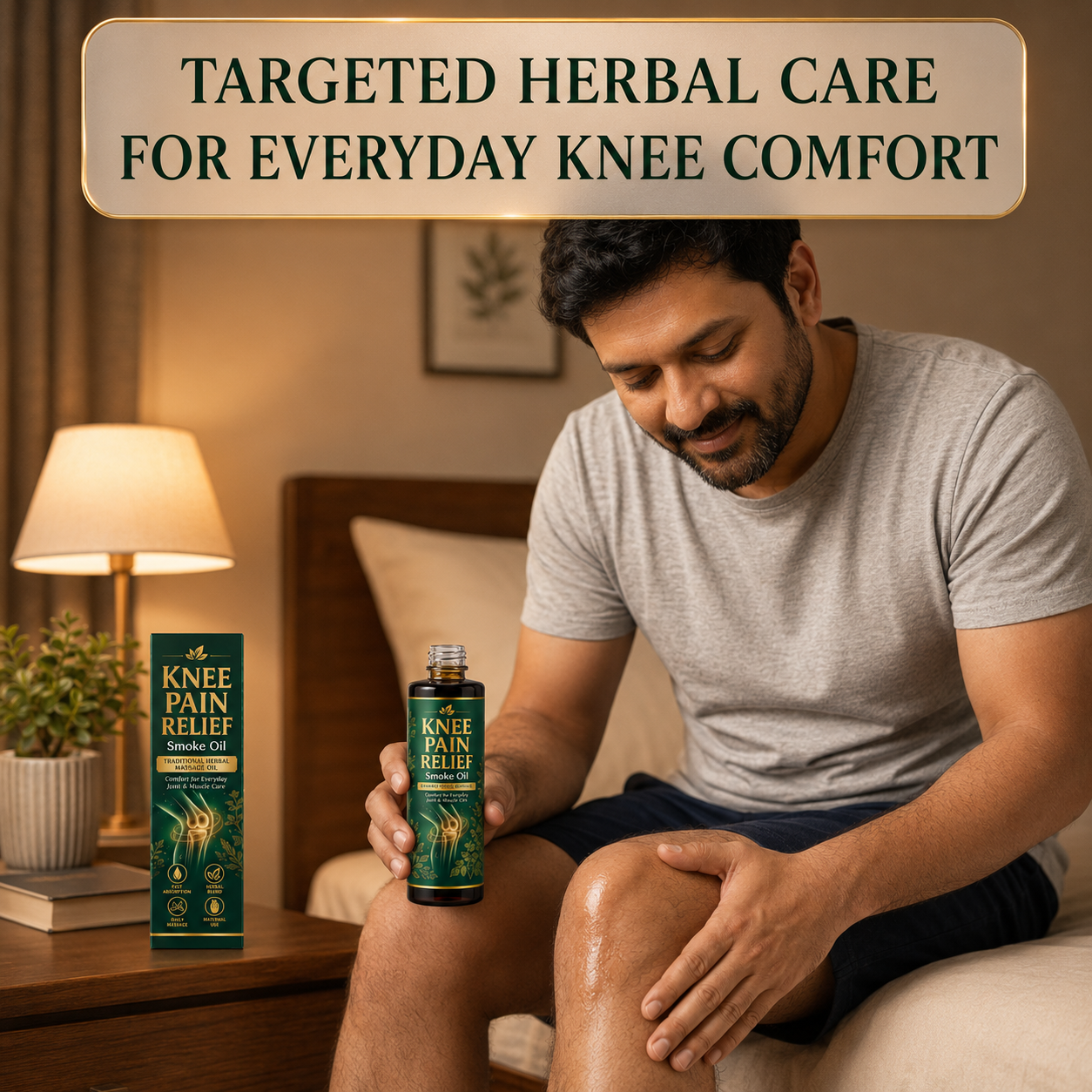Knee Pain Relief Smoke Oil