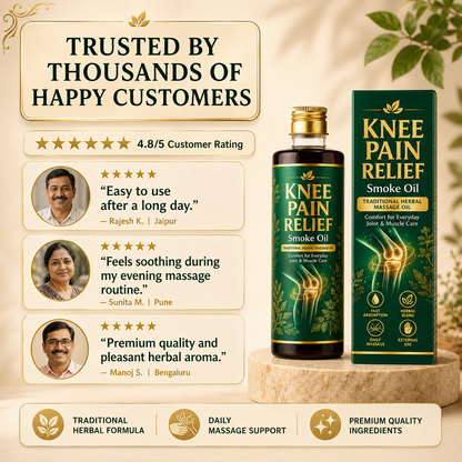Knee Pain Relief Smoke Oil
