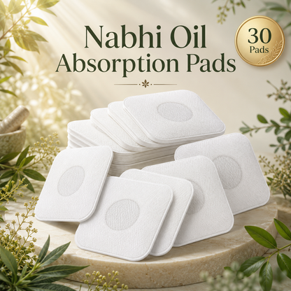 Nabhi Oil Absorption Pads (Pack of 30)