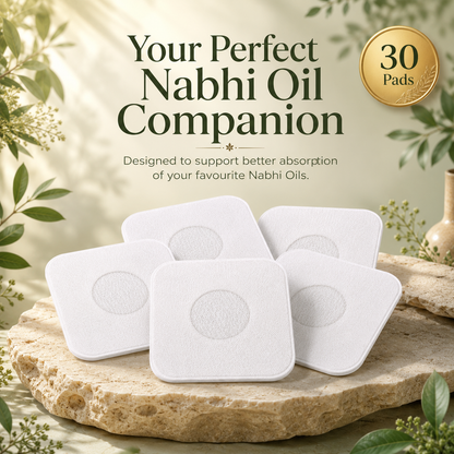 Nabhi Oil Absorption Pads (Pack of 30)