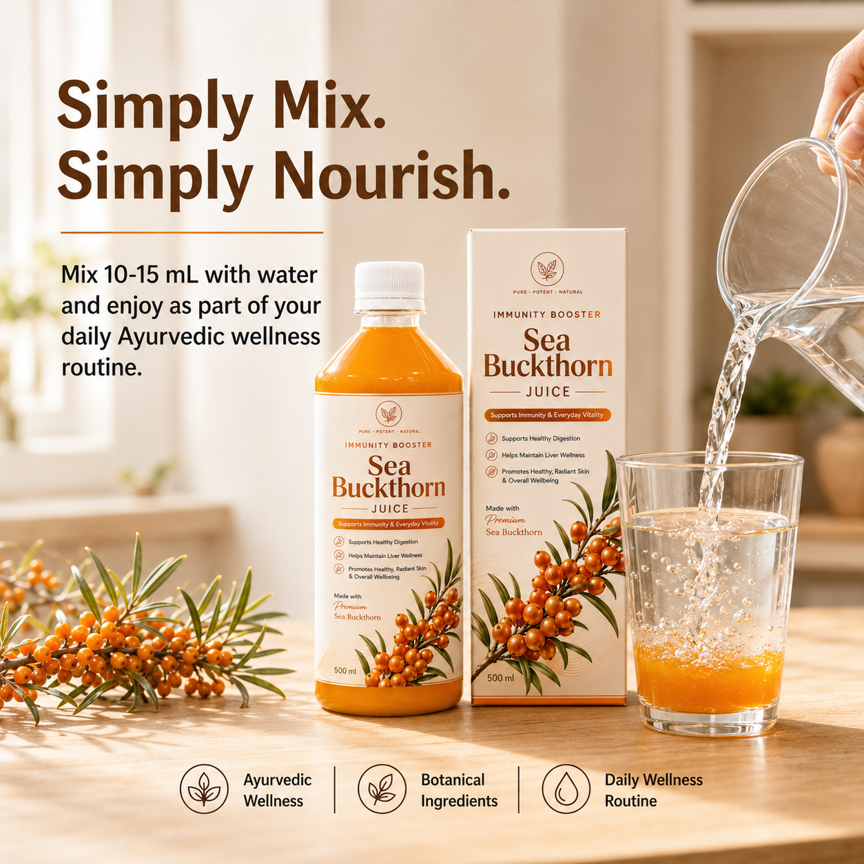 Immunity Booster Sea Buckthorn Juice