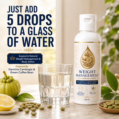 Weight Management and Body Detox Slimming water drops