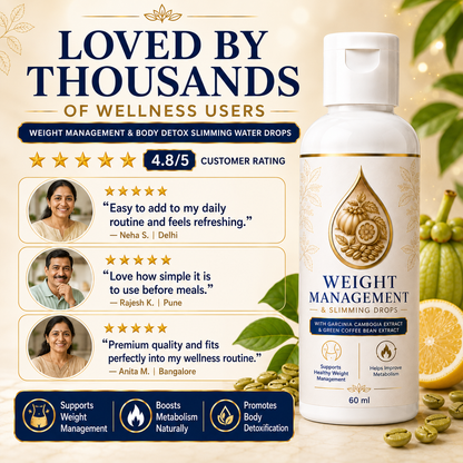 Weight Management and Body Detox Slimming water drops