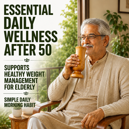 Weight Loss and Body Detox Wooden Water Glass (100% Ayurvedic)