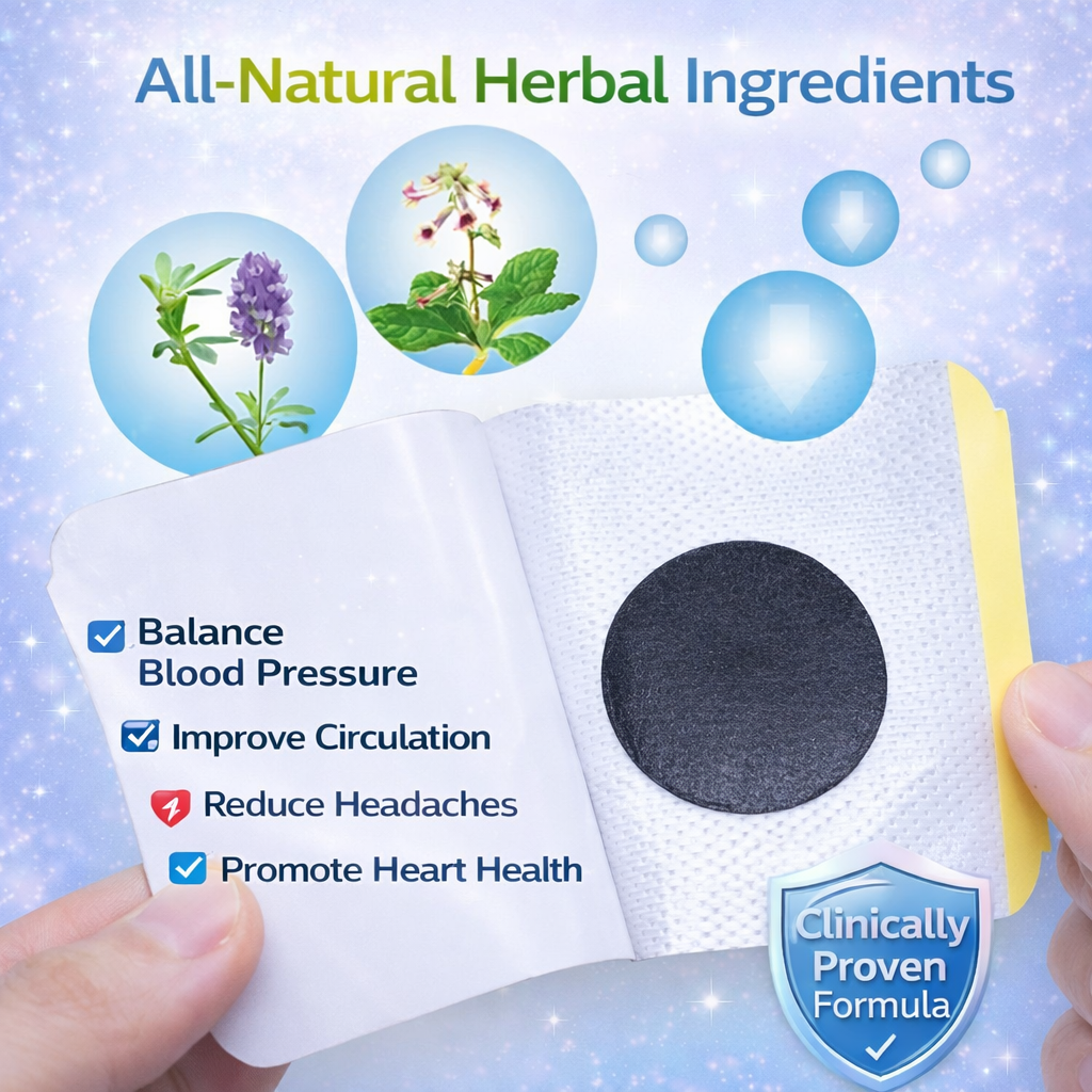 BP and Hypertension Control Patch