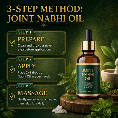 Joint Pain Relief Nabhi Oil (Knees, Back, Shoulder, Feet, Elbows)
