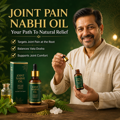 Joint Pain Relief Nabhi Oil (Knees, Back, Shoulder, Feet, Elbows)