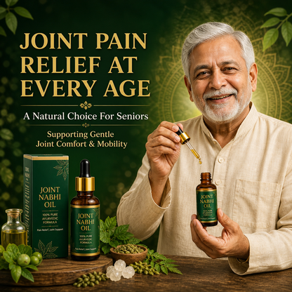 Joint Pain Relief Nabhi Oil (Knees, Back, Shoulder, Feet, Elbows)
