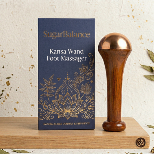 SugarBalance Kansa Wand Foot Massager